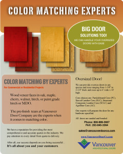 Color matching expert flyer and brochure